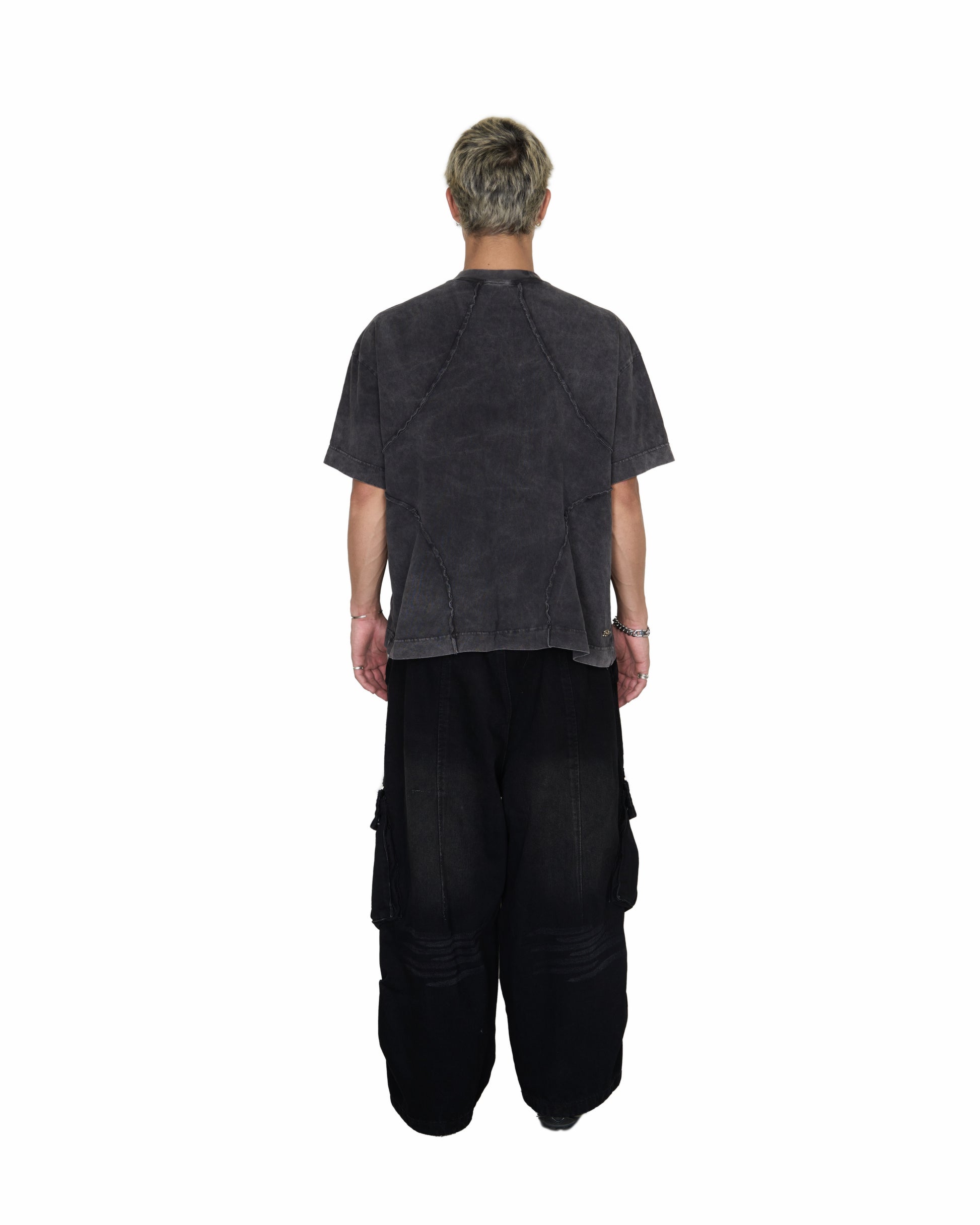 Balloon Pants V2 - Washed Black