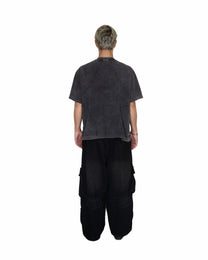 Balloon Pants V2 - Washed Black