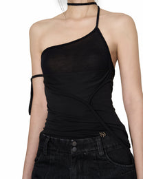 PLOP Asymmetric Tie Top