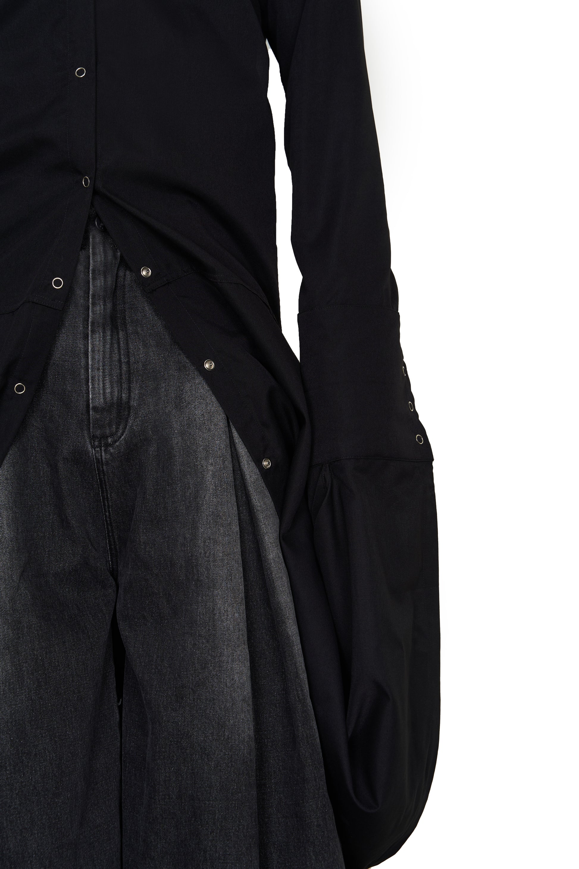 PLOP RIVET DRAPE SHIRT