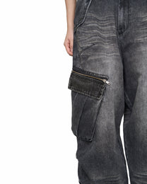 BALLOON PANTS V2 - WASHED GREY