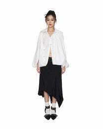 PLOP RIVET DRAPE SHIRT