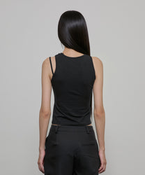 Braided Sleeveless (Black)