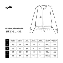 Autumnal Knit Cardigan (Chocolate)