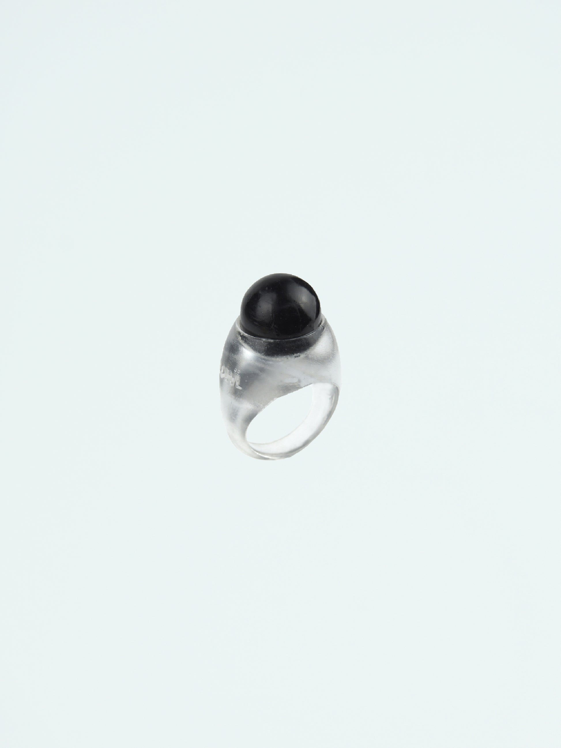 Black Frog Eye Ring
