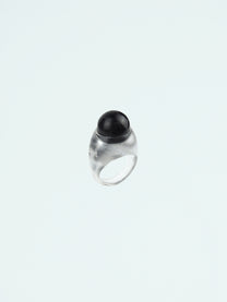 Black Frog Eye Ring