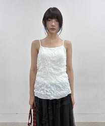 Organic Wrinkle Sleeveless (White)