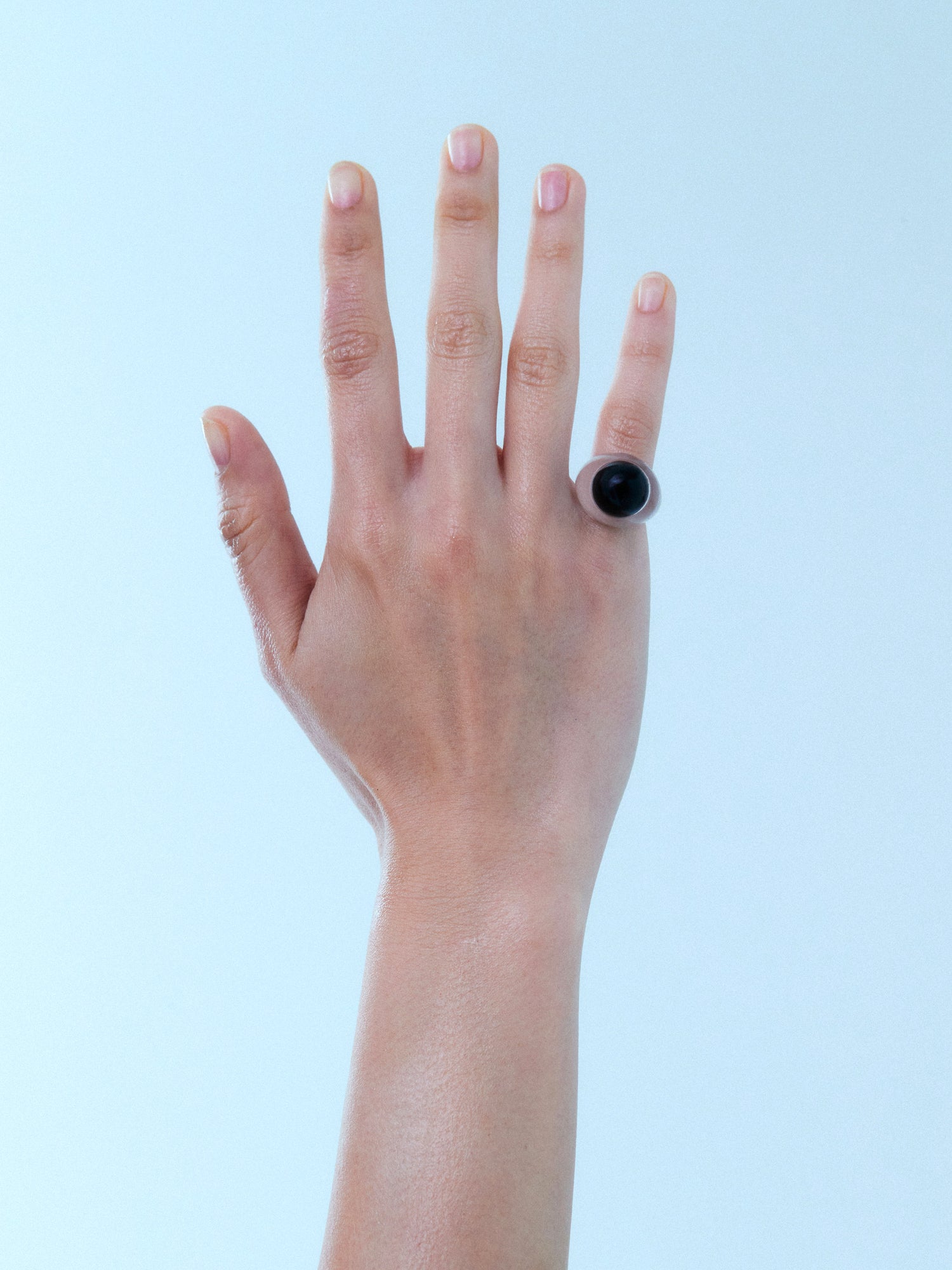 Black Frog Eye Ring