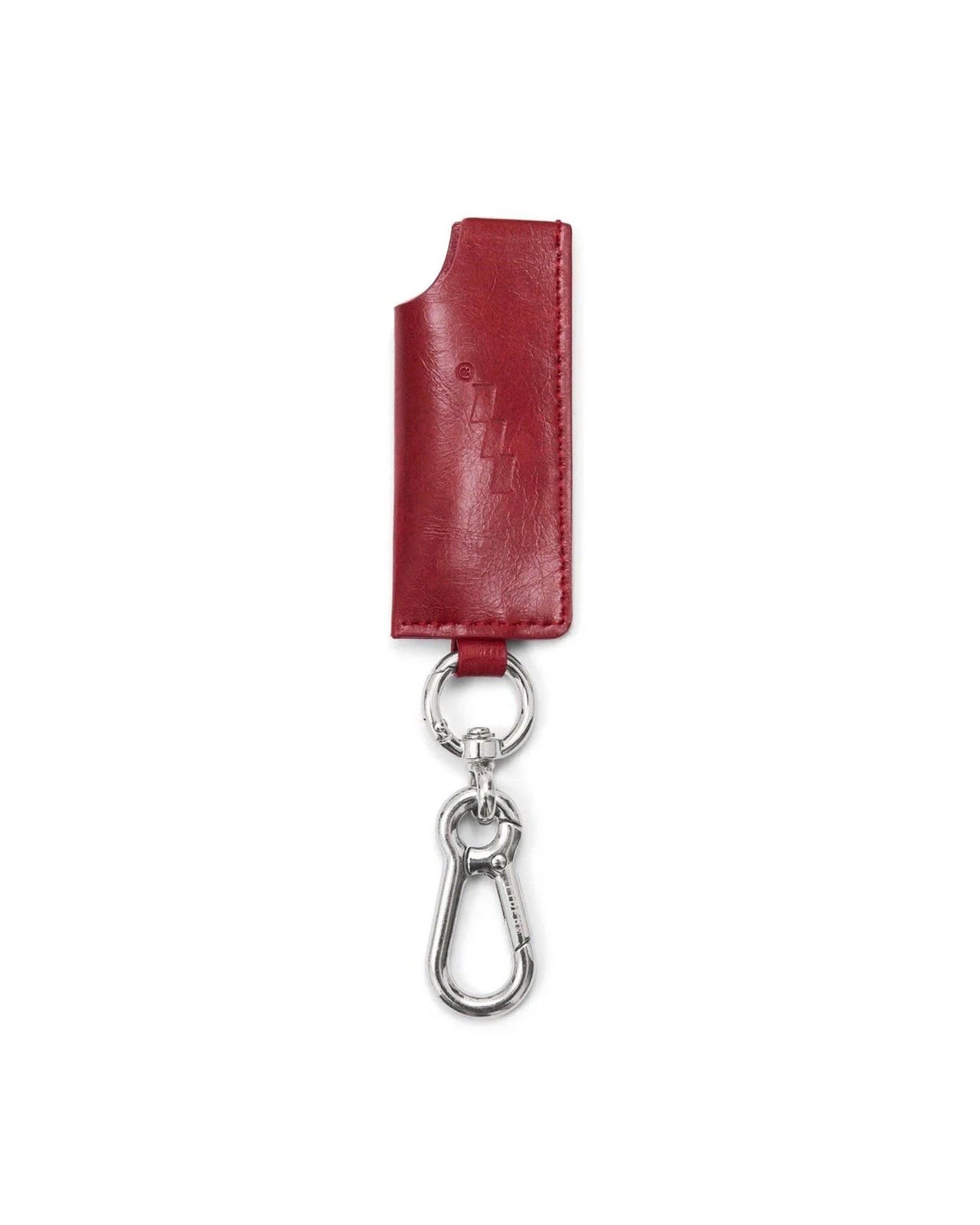 LIGHTER LEATHER COVER - Red Jam