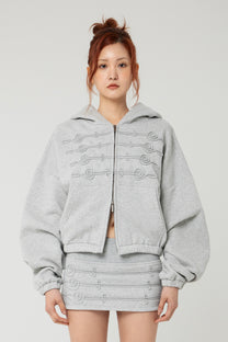 BRIGADE HOODIE GREY