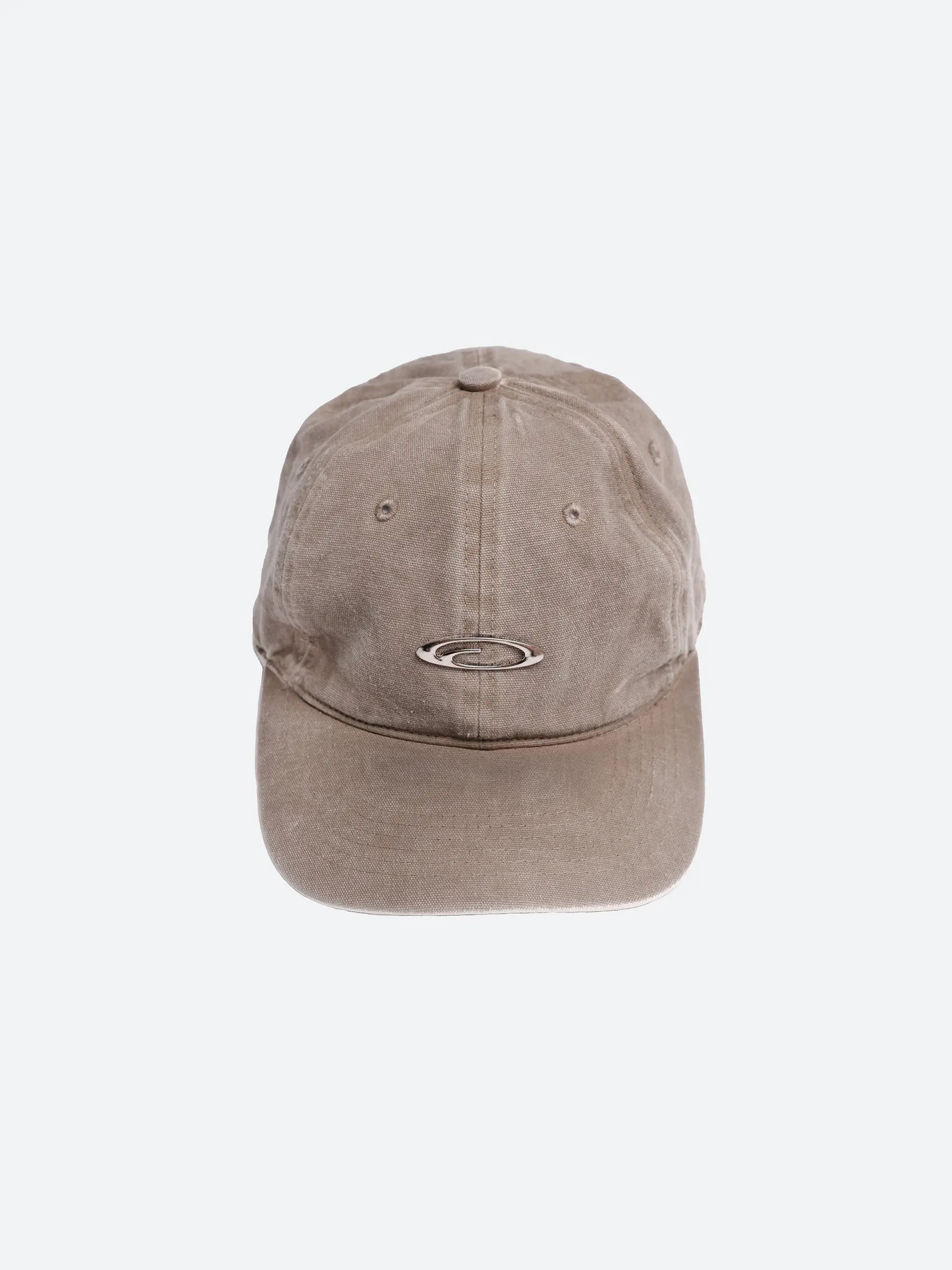 FRAGILE® Brown Logo Washed Cap