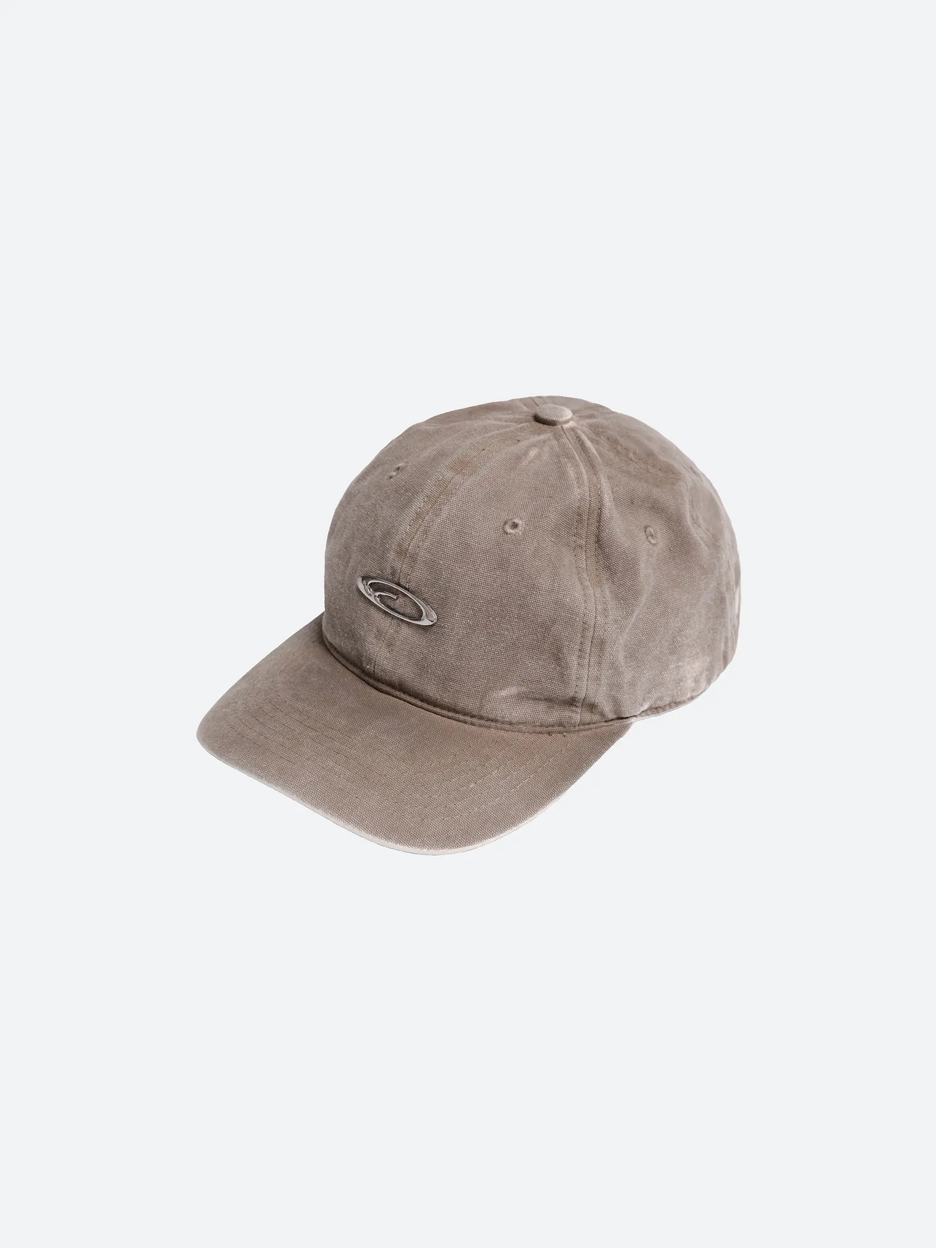 FRAGILE® Brown Logo Washed Cap