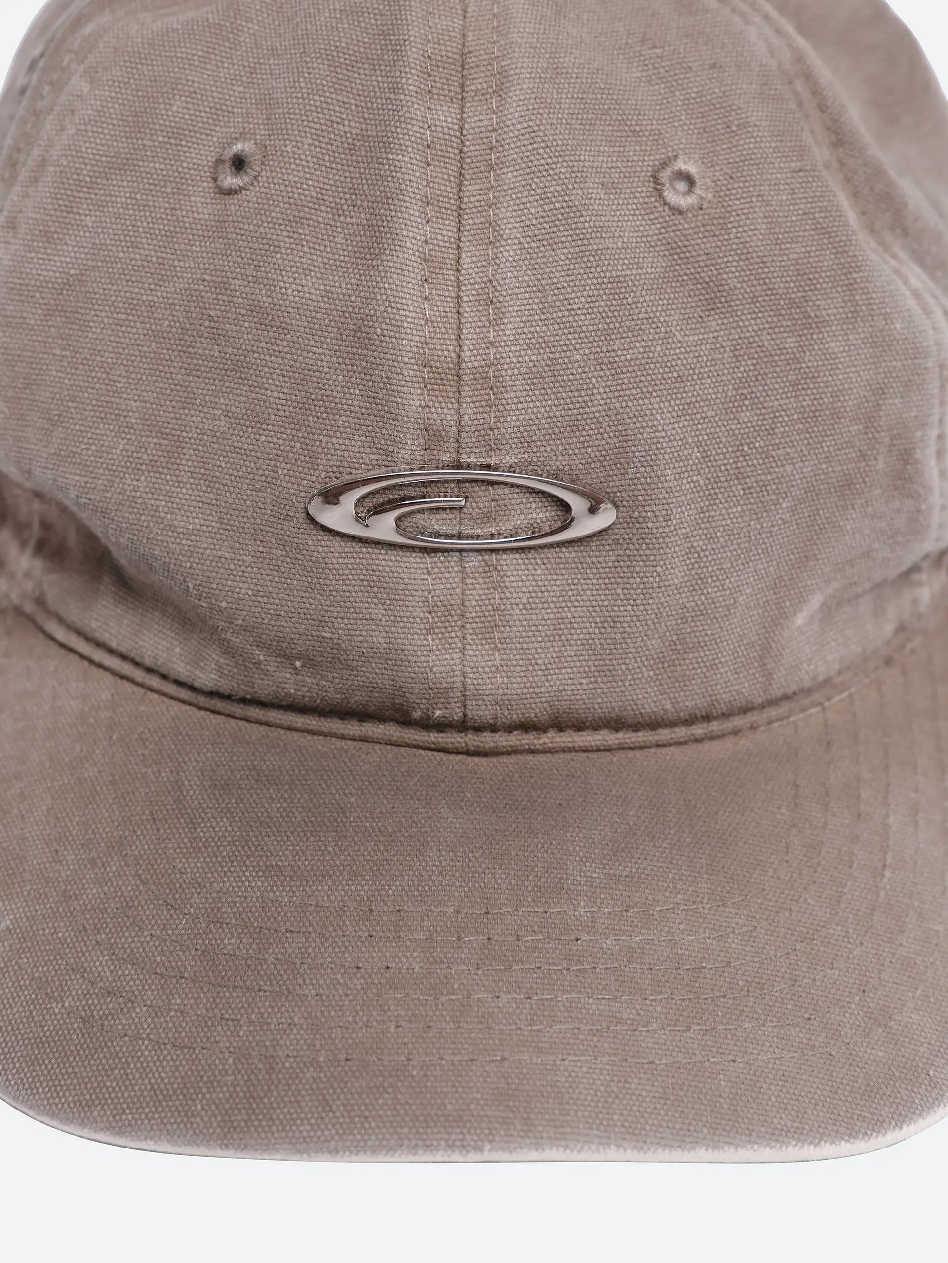 FRAGILE® Brown Logo Washed Cap