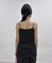 Organic Wrinkle Sleeveless (Black)