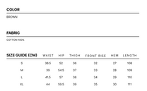 Legacy Corduroy Wide Pants (Brown)