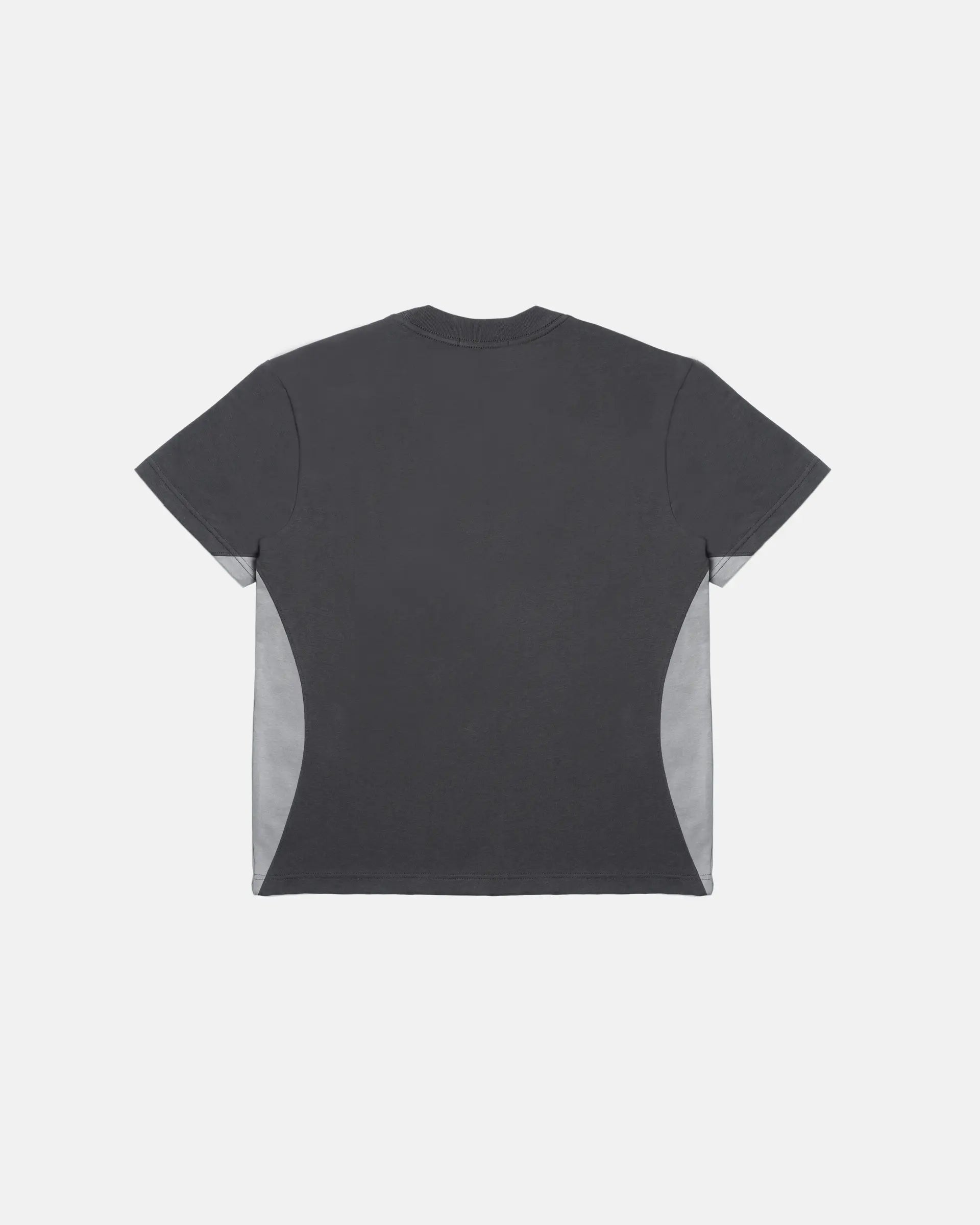 FRAGILE® Dark Gray Paneled T-Shirt