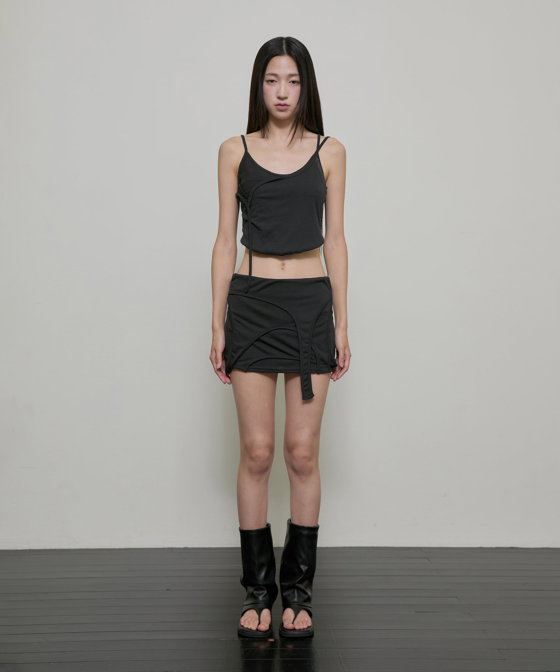 4 Layered Skirt (Black)