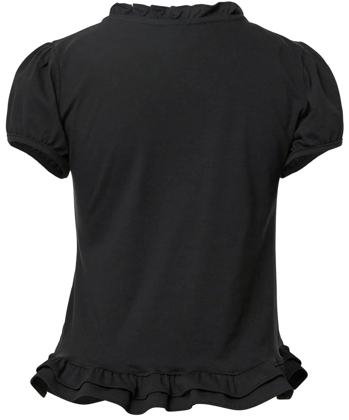 Muta Frill Puff T-Shirt (Black)