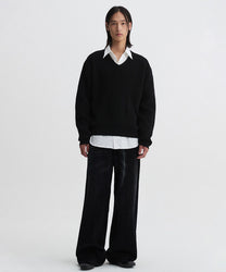 Legacy Corduroy Wide Pants (Black)
