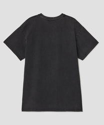 Girl Hotfix Washed Top [Charcoal]
