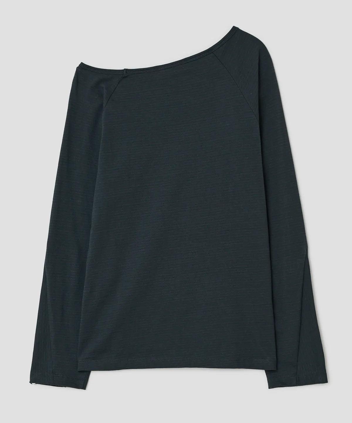 Striped Seam Button Top [Blue]