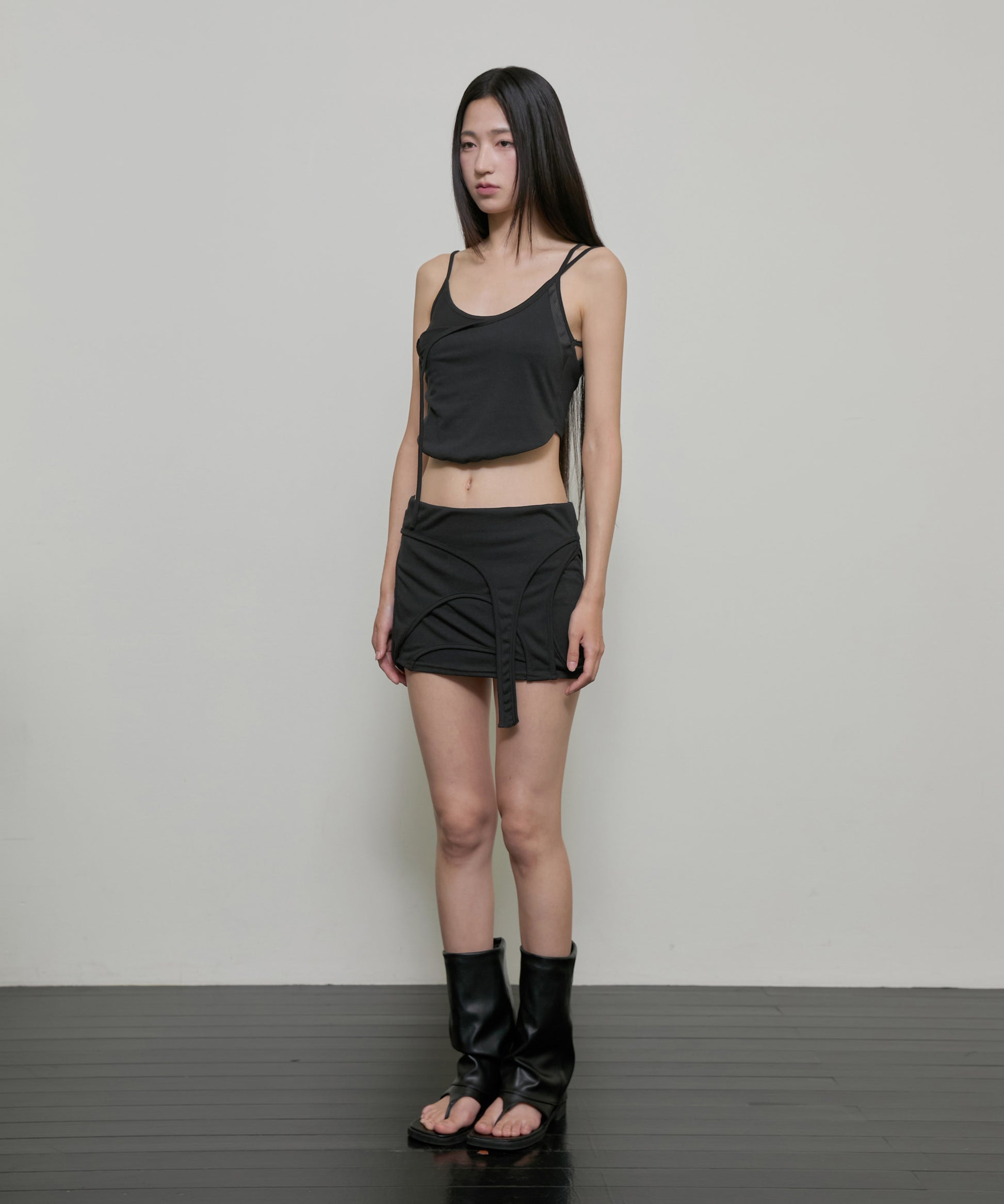 4 Layered Skirt (Black)