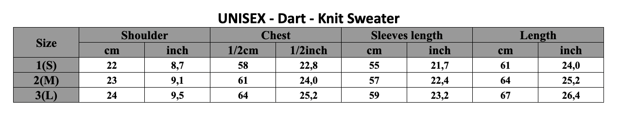 Dart - Knit Sweater