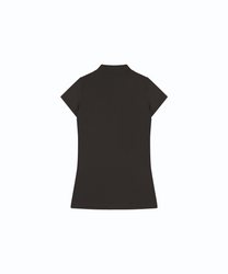 Sleek Deep V Neck T-Shirt (Brown)