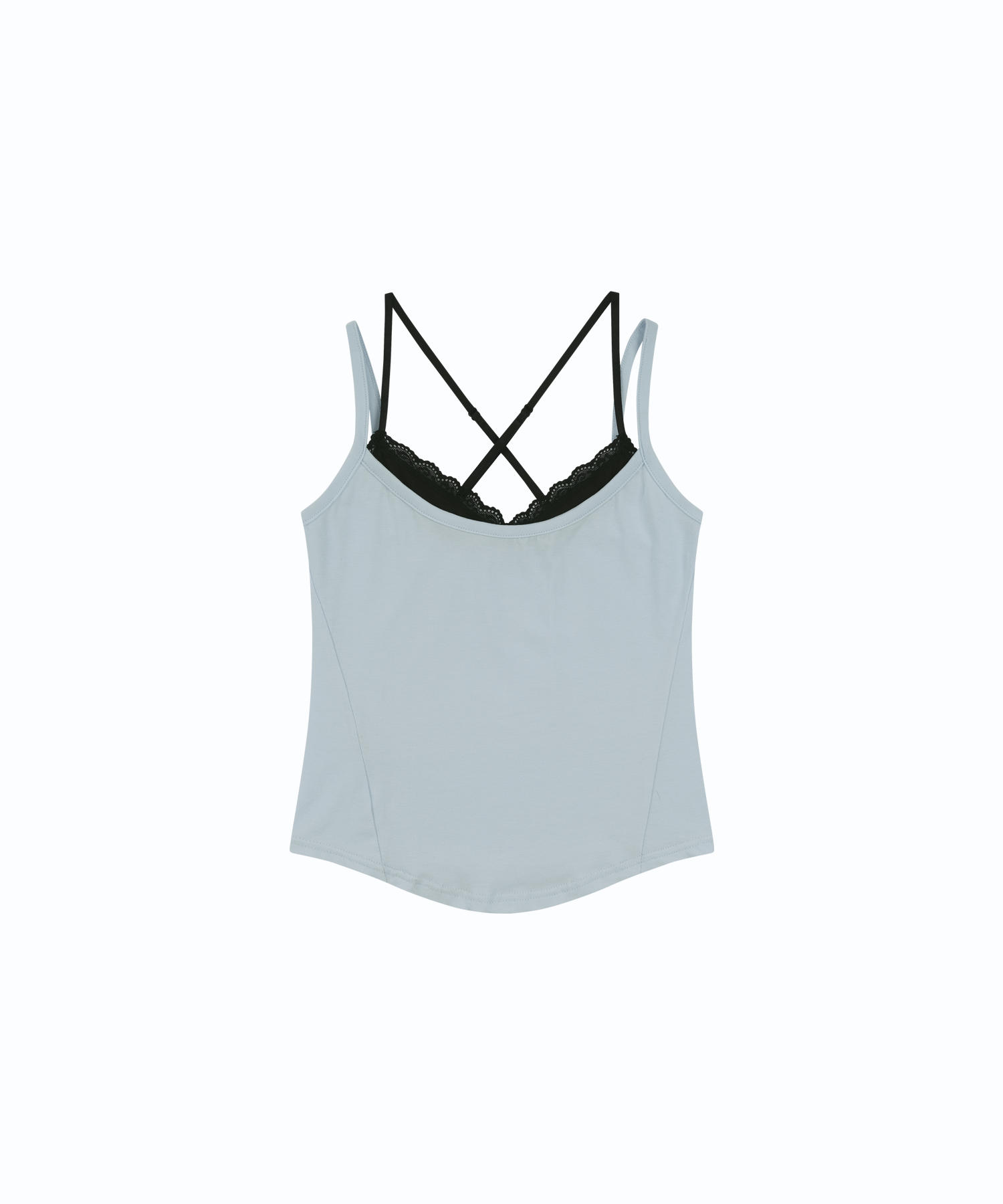 Nessa Lace Top (Skyblue-Black)