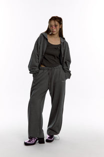 Kashiko Comfy : Monk Trousers (Charcoal)