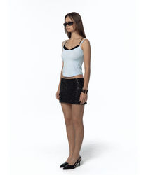 Nessa Lace Top (Skyblue-Black)
