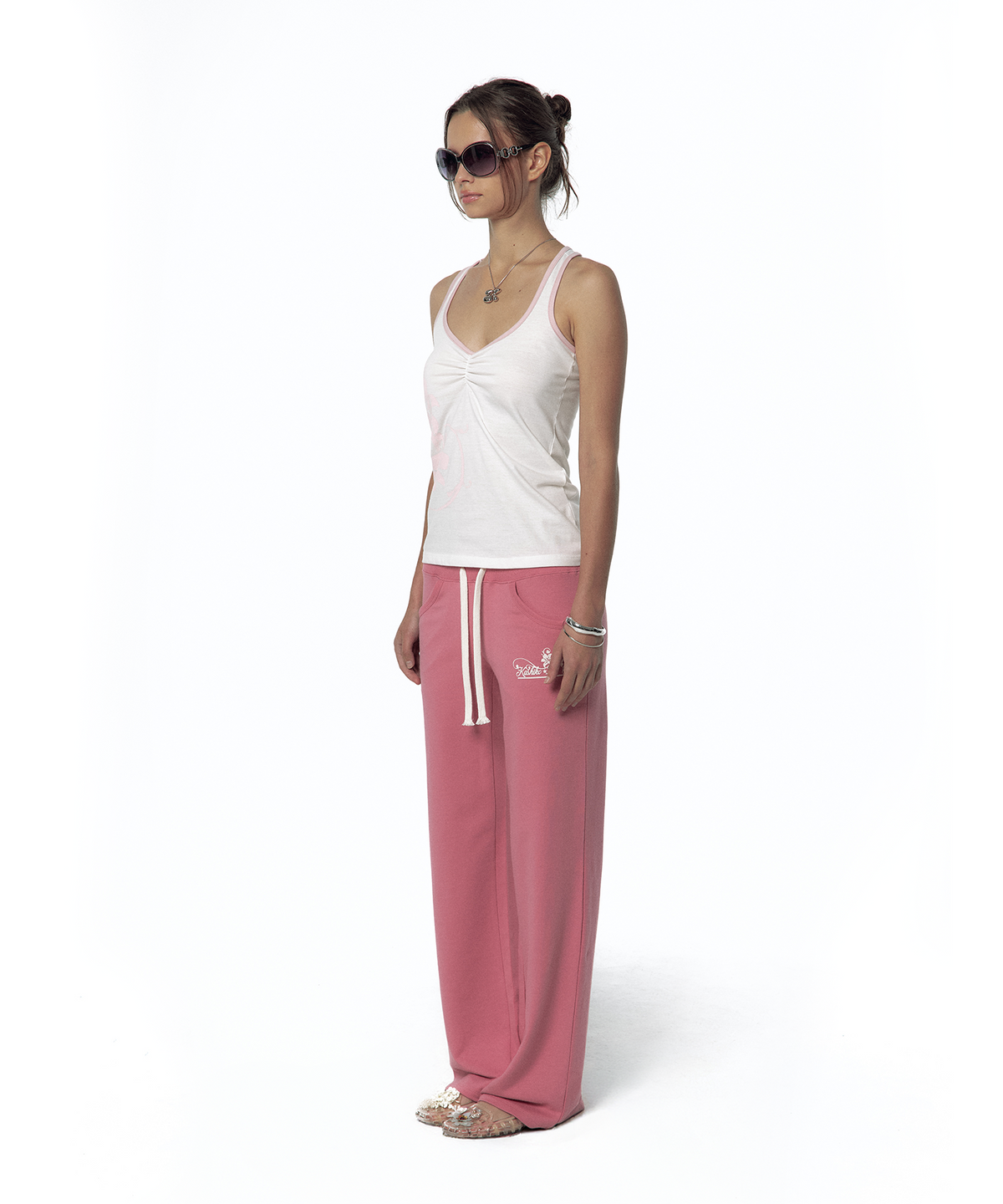 Lily Racerback Top (White)