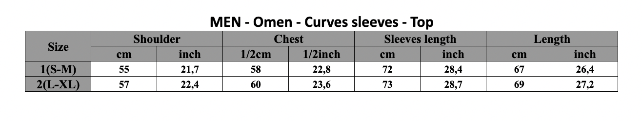 Omen - Curves Sleeves - Top