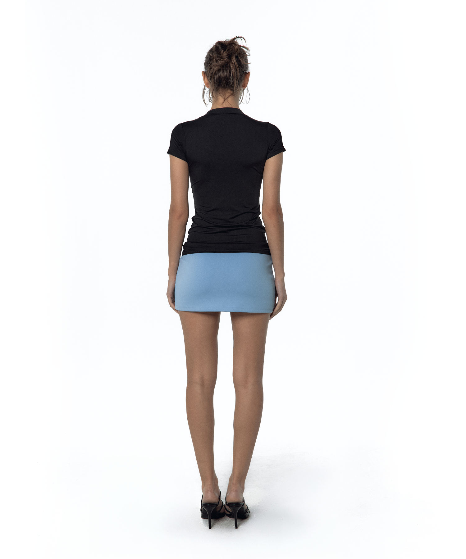 Lily Mini Skirt Pants (Pog Blue)