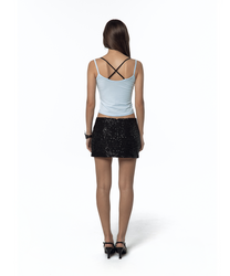 Nessa Lace Top (Skyblue-Black)