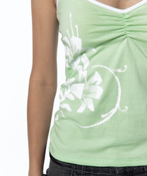 Lily Racerback Top (Lime)