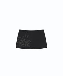 Lily Mini Skirt Pants (Black)