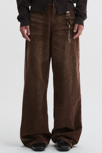 Legacy Corduroy Wide Pants (Brown)