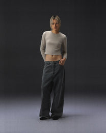 WMNS Ivory Brushed Knit Sweater
