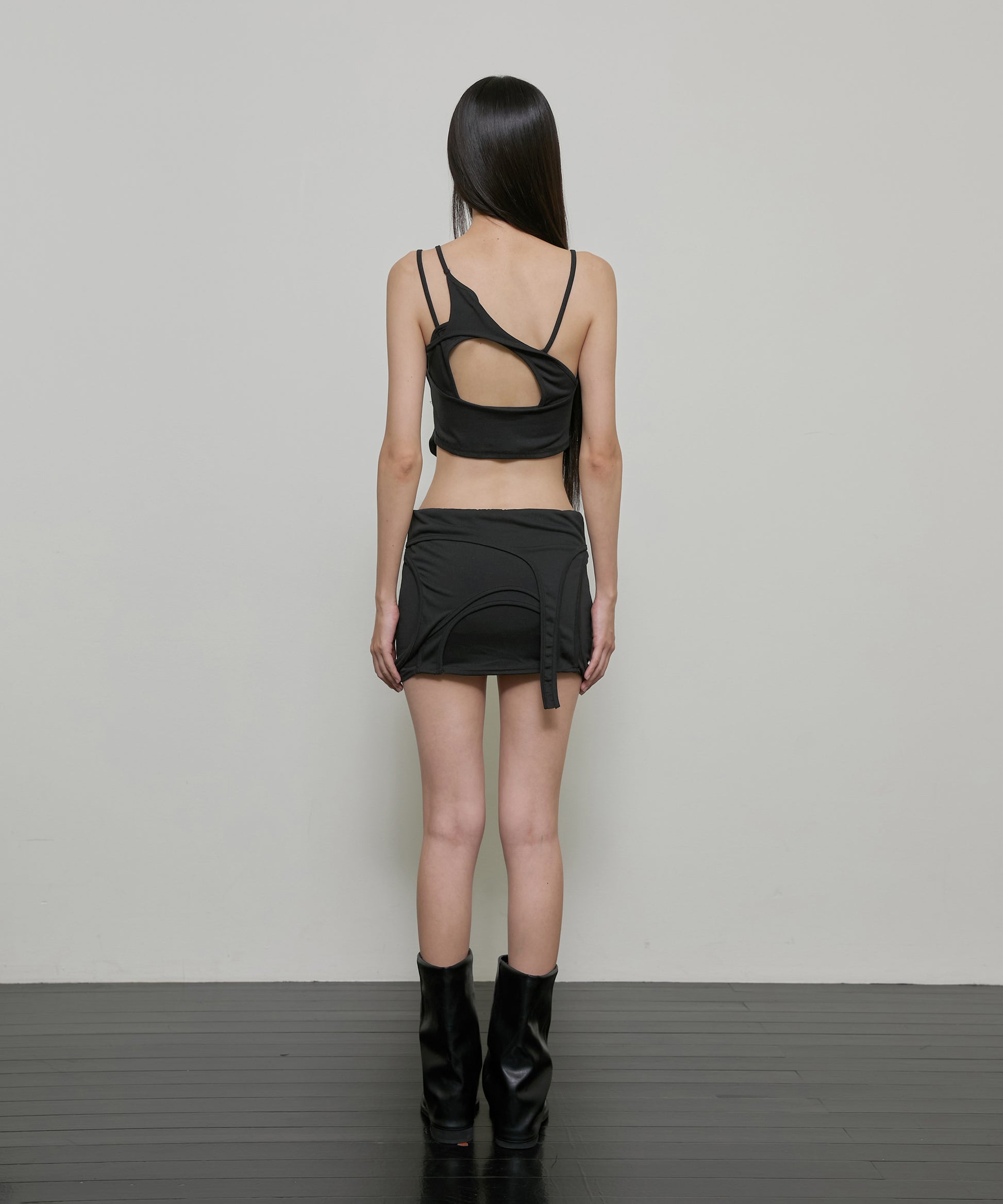 4 Layered Skirt (Black)
