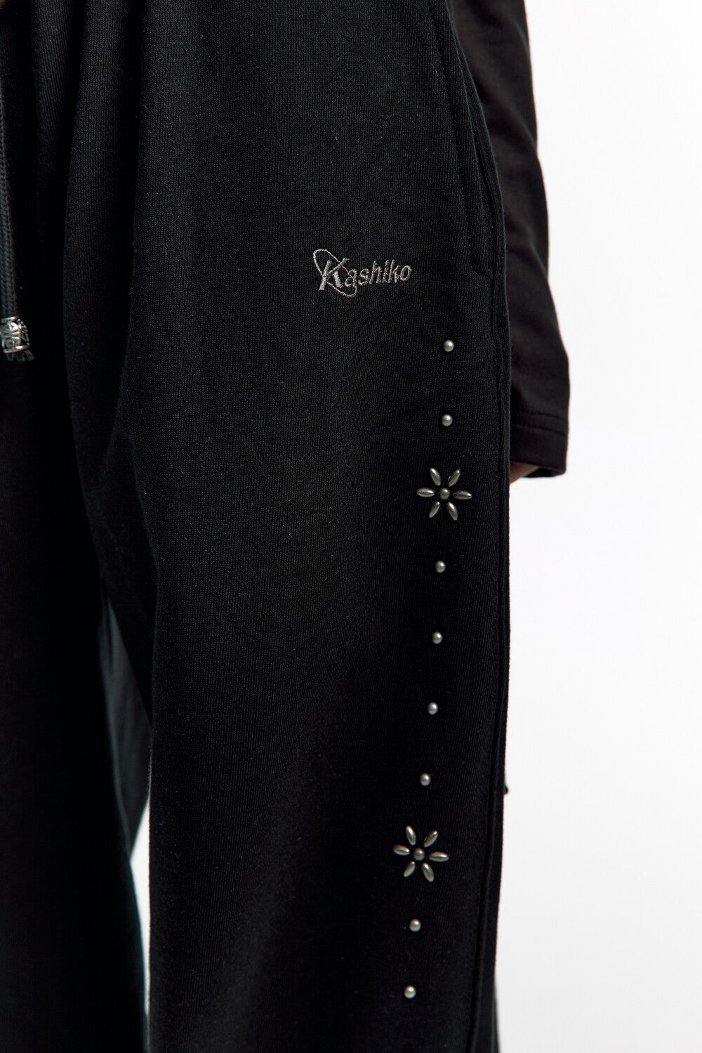 Kashiko Comfy : Monk Trousers (Black)