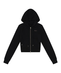 Yantra Slim Hood Zip-up (Black)