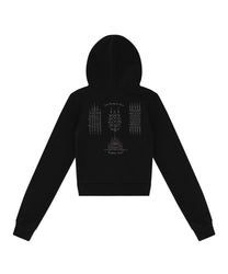 Yantra Slim Hood Zip-up (Black)