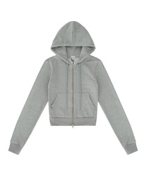 Yantra Slim Hood Zip-up (Gray)