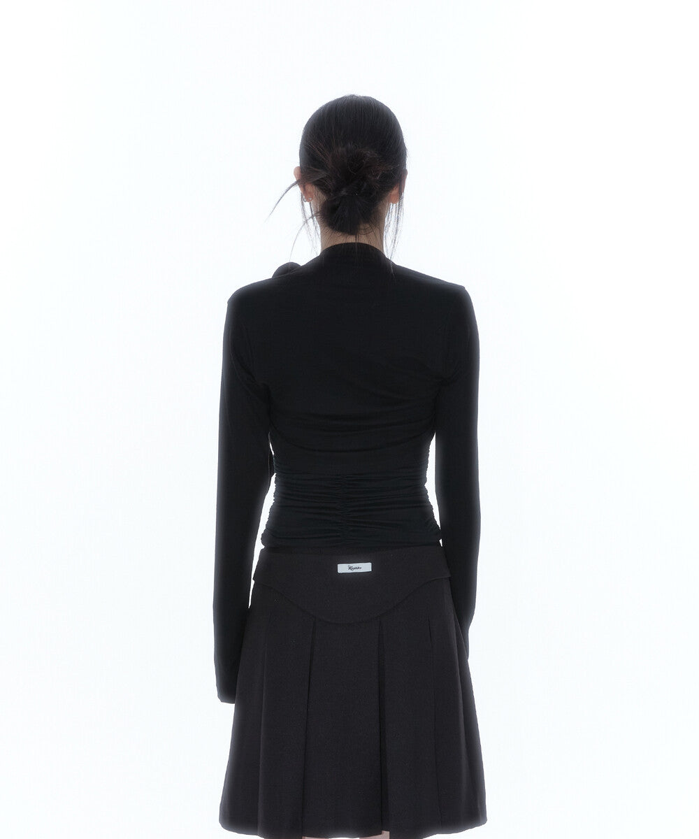 Rose Bolero Cardigan (Black)