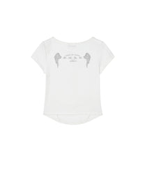 Zen Button Henley Neck Top (White)