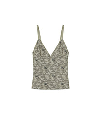 Cozy Camisole Top (Warm Camo)