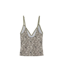 Cozy Camisole Top (Warm Camo)