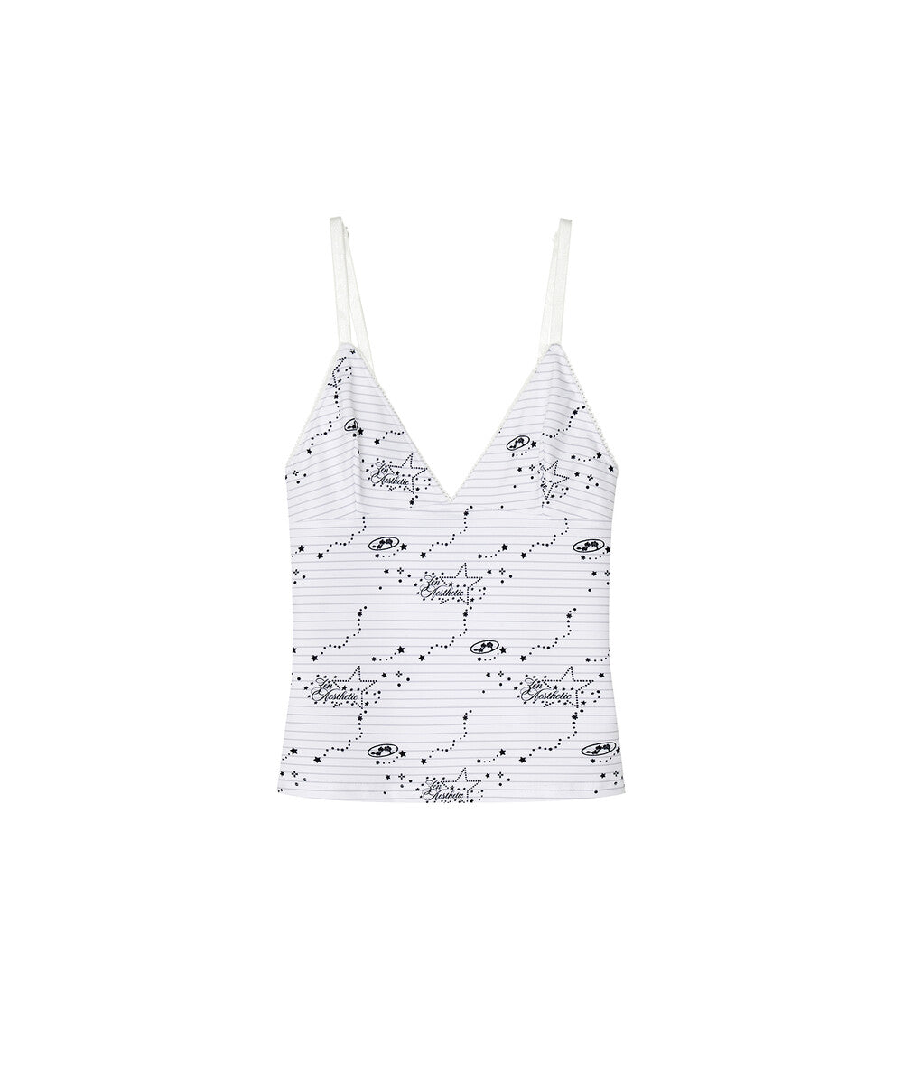 Cozy Camisole Top (Stripe)