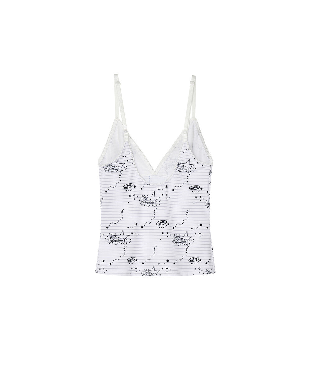 Cozy Camisole Top (Stripe)